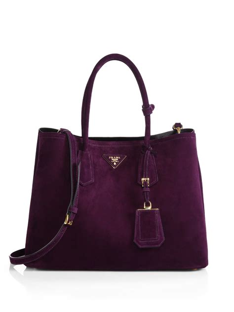 purple suede prada bag|prada nylon shoulder bags.